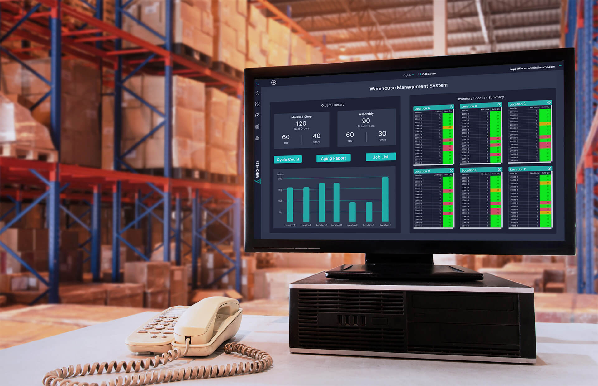 Warehouse Management system by WrxFlo